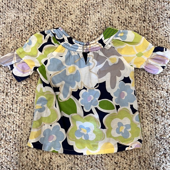 Girls flower top - Picture 2 of 4